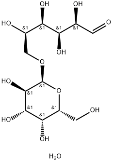 6-O-ALPHA-D-GALACTOPYRANOSYL-D-GLUCOSE MONOHYDRATE Struktur