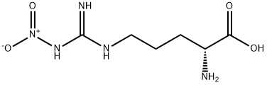 Nδ-ニトロ-D-アルギニン 化学構造式
