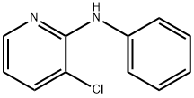 N-(3-クロロ-2-ピリジル)アニリン 化学構造式