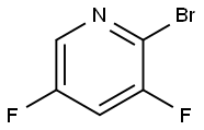 2-Bromo-3,5-difluoropyridine Structure