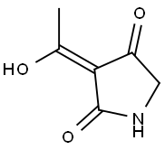 2,4-Pyrrolidinedione, 3-(1-hydroxyethylidene)-, (3Z)- (9CI)|