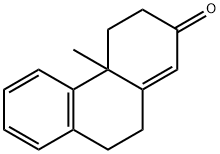 4a-Methyl-4,4a,9,10-tetrahydrophenanthrene-2(3H)-one Struktur
