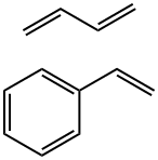 乙烯基苯、1,3-丁二烯的聚合物-氢化,66070-58-4,结构式