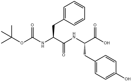 N-T-BOC-PHE-TYR-DICYCLOHEXYLAMMONIUM Struktur