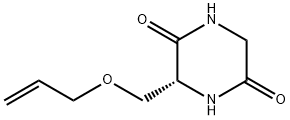 2,5-Piperazinedione,3-[(2-propenyloxy)methyl]-,(3R)-(9CI)|