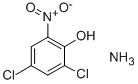 2,4-DICHLORO-6-NITROPHENOLAMMONIUM,6609-49-0,结构式