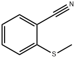2-(甲基硫代)苯甲腈, 6609-54-7, 结构式