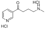 4-(METHYLAMINO)-1-(3-PYRIDYL)-1-BUTANONE DIHYDROCHLORIDE|N-甲基-[4-(吡啶-3-基)-4-氧代-丁基胺二盐酸盐