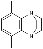 1,4-Ethanoquinoxaline, 2,3-dihydro-6,7-dimethyl- Struktur