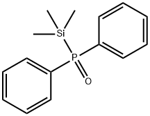 DIPHENYL(TRIMETHYLSILYL)PHOSPHINE OXIDE,66128-13-0,结构式