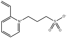 1-(3-磺酸基丙基)-2-乙烯基吡啶鎓内盐, 6613-64-5, 结构式