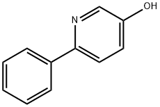 6-フェニルピリジン-3-オール 化学構造式