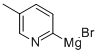 5-METHYL-2-PYRIDYLMAGNESIUM BROMIDE Structure