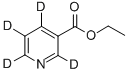 Ethyl Nicotinate-d4 Struktur