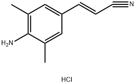 (E)-3-(4-AMino-3,5-diMethylphenyl)acrylonitrile Hydrochloride