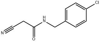 N-(4-CHLOROBENZYL)-2-CYANOACETAMIDE Structure