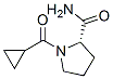 2-피롤리딘카르복스아미드,1-(시클로프로필카르보닐)-,(S)-(9CI)