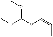 1-Propene, 1-(dimethoxymethoxy)-, (E)- Struktur