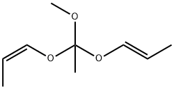 (E,Z) Di-1-propenyl methyl orthoacetate Struktur