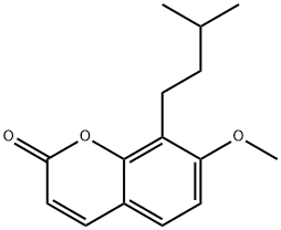 7-Methoxy-8-(3-methylbutyl)-2H-1-benzopyran-2-one|