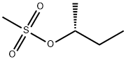 Methanesulfonic acid,(1R)-1-methylpropyl ester Struktur