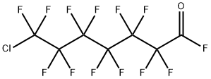 7-クロロパーフルオロヘプタノイルフルオリド 化学構造式