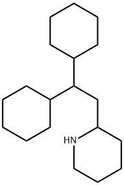 ペルヘキシリン 化学構造式
