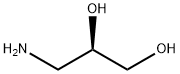 (R)-3-アミノ-1,2-プロパンジオール 化学構造式