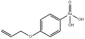 (4-prop-2-enoxyphenyl)arsonic acid Struktur