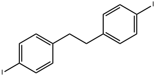 1-碘-4-[2-(4-碘苯基)乙基]苯, 6622-80-6, 结构式