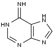 6H-Purin-6-imine, 1,7-dihydro- (9CI) 化学構造式