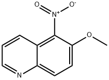 6-甲氧基-5-硝基喹啉, 6623-91-2, 结构式