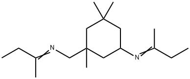 1,3,3-trimethyl-N-(1-methylpropylidene)-5-[(1-methylpropylidene)amino]cyclohexanemethylamine,66230-25-9,结构式