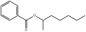 2-ヘプチル安息香酸 化学構造式