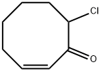 2-Cycloocten-1-one,  8-chloro- Structure