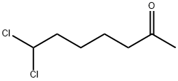 2-Heptanone, 7,7-dichloro- Struktur