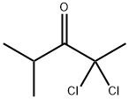 3-Pentanone,  2,2-dichloro-4-methyl- Struktur