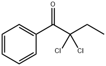 2,2-DICHLOROBUTYROPHENONE Structure