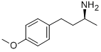 (S)-1-METHYL 3-(P-METHOXYPHENYL)-PROPYLAMINE Struktur