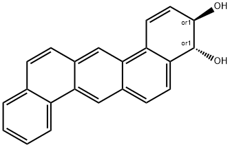 dibenz(a,h)anthracene-3,4-diol Struktur