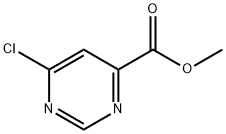 methyl 6-chloropyrimidine-4-carboxylate Struktur