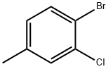 4‐ブロモ‐3‐クロロトルエン 化学構造式