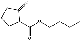 Butylcyclopentanone-2-carboxylic acid Struktur