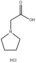 (ピロリジン-1-イル)酢酸塩酸塩 化学構造式