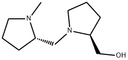(1-((1-甲基吡咯烷-2-基)甲基)吡咯烷-2-基)甲醇, 66283-23-6, 结构式