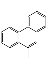 3,9-ジメチルフェナントレン (3,9-DMP), IN ISOOCTANE (500ΜG/ML) 化学構造式