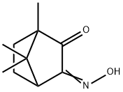 ANTI-(1S)-(-)-CAMPHORQUINONE 3-OXIME  9& Structure