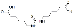 1,3-Bis(5-carboxypentyl)thiourea 结构式