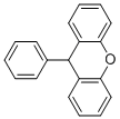 9-Phenyl-9H-xanthene 结构式