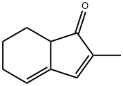 1H-Inden-1-one, 5,6,7,7a-tetrahydro-2-methyl- (9CI) Struktur